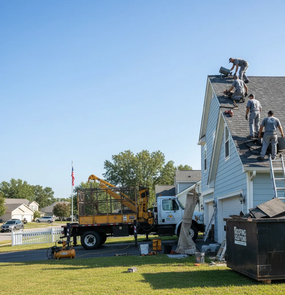 Emergency Roof Repair in North Liberty, IA
